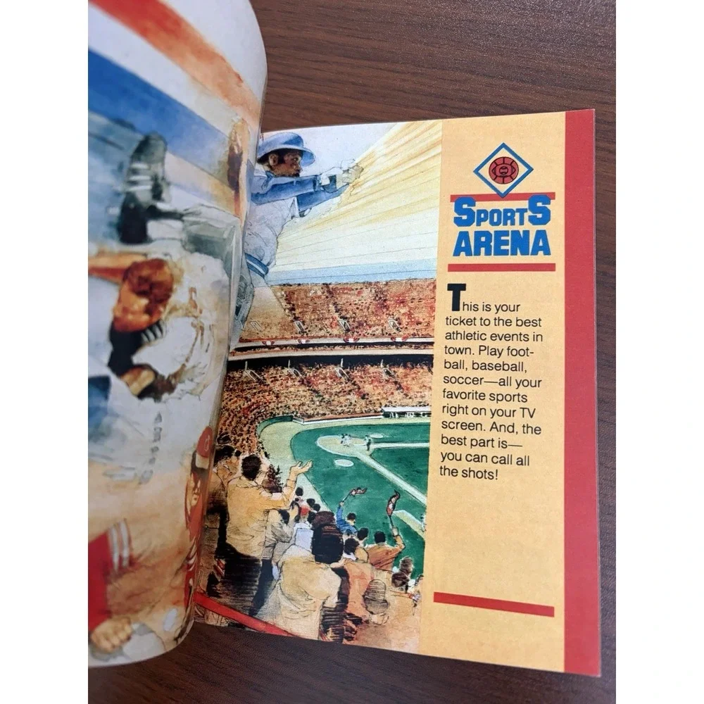 Vintage 1982 Original ATARI 2600 CATALOG of Game Program Cartridges 49 Games